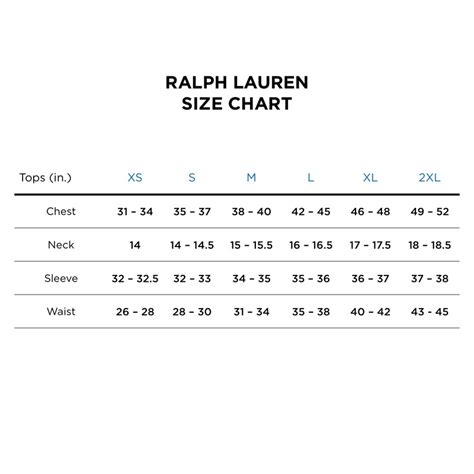 ralph lauren classic fit|lauren by ralph size chart.